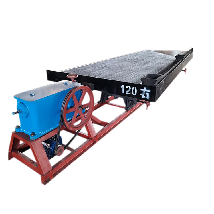 6S Shaking Table for Manganese Tin Copper Alluival Gold Ore Beneficiation