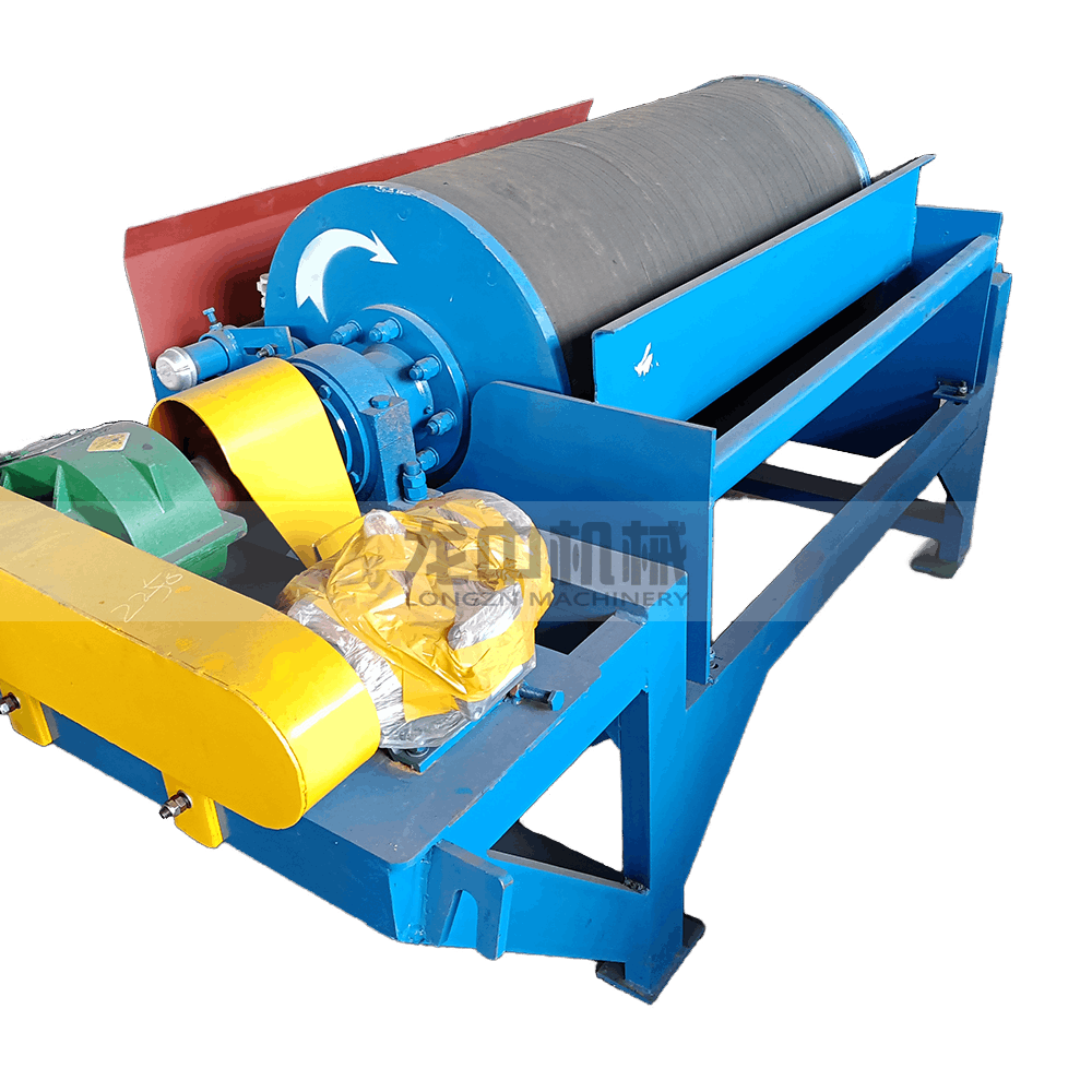 Wet Drum Magnetic Separator Gold Mining Equipment Wet Drum Magnetic Se...