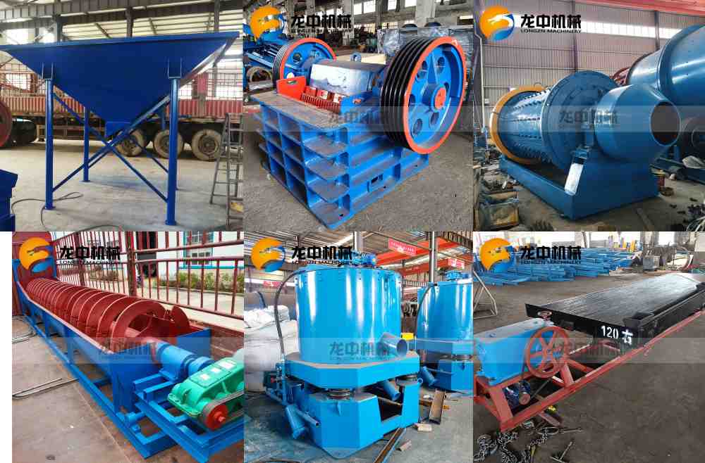 What are the beneficiation processes for gold mining?