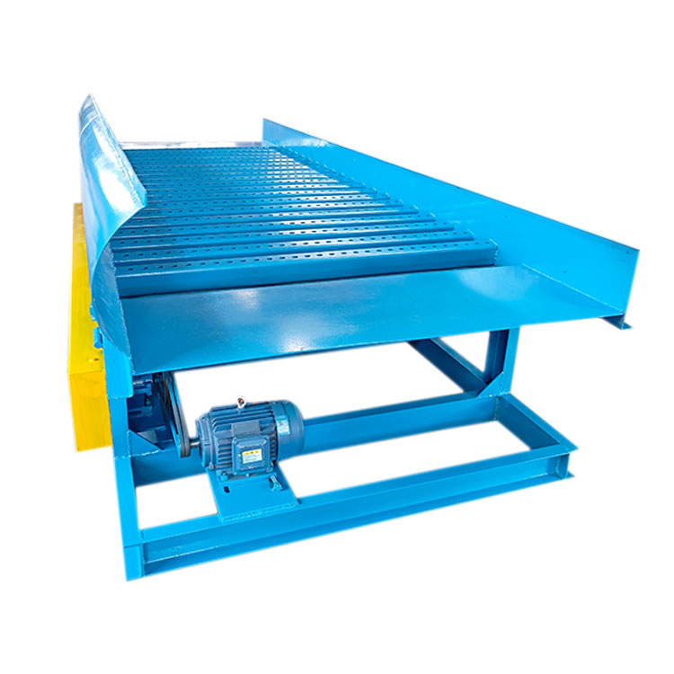 High Efficiency Alluvial Gold Beneficiation Vibrating Sluice Box for Sale