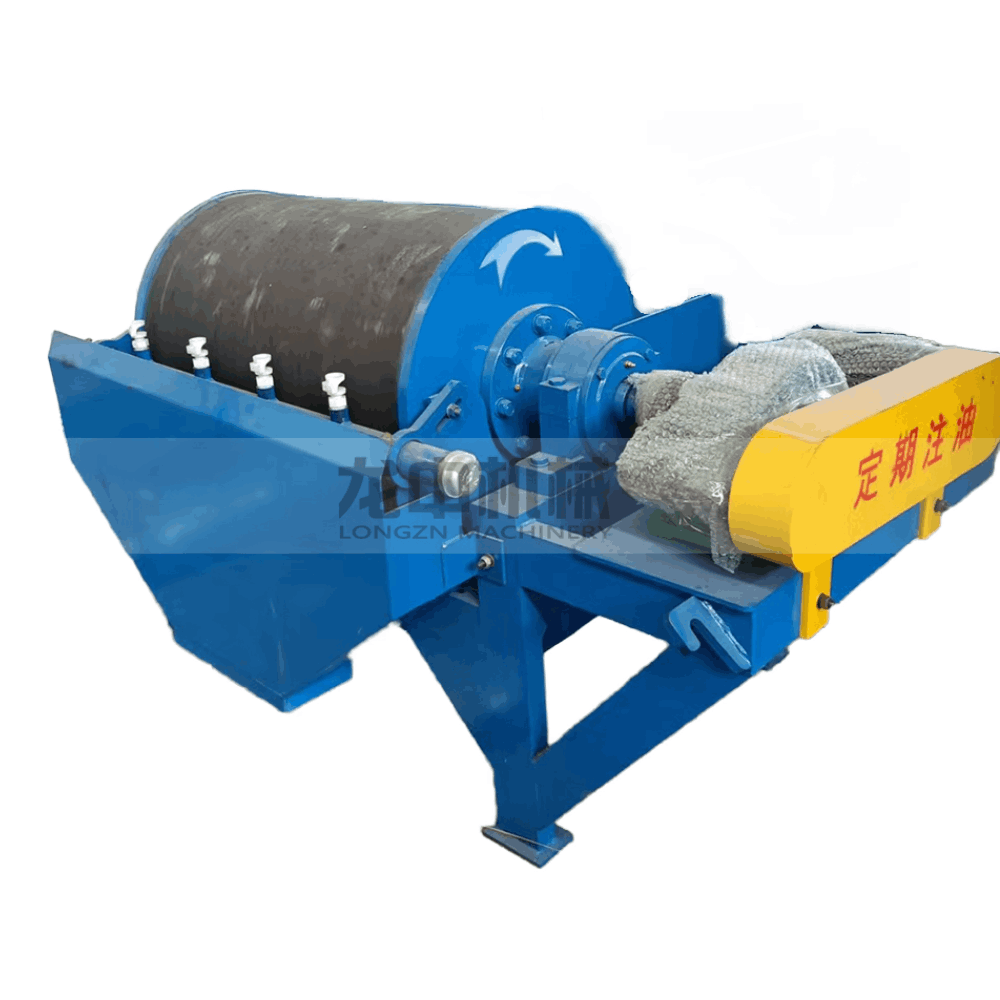 Wet Drum Magnetic Separator Mineral Processing Machine