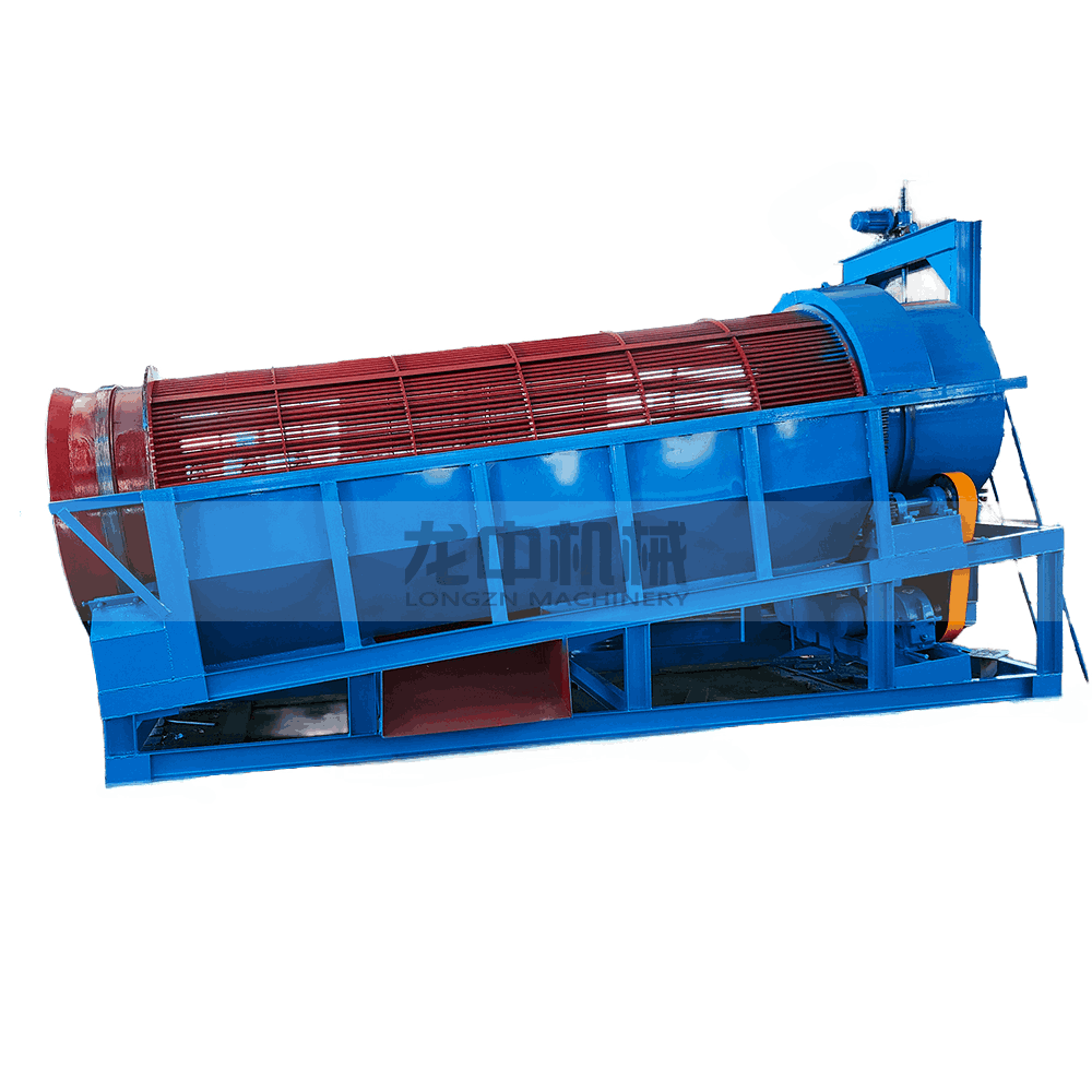 Topsoil Sand Stone Trommel Drum Screen