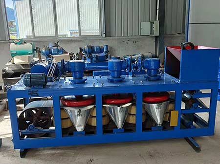 three-disc magnetic separator three-disc magnetic separator